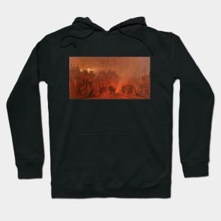 The Buffalo Dance by Charles Wimar Hoodie